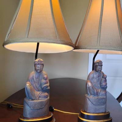 Sf117 ceramic bronze lamps