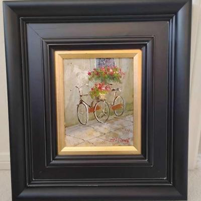 Sf164 framed artwork bicycle