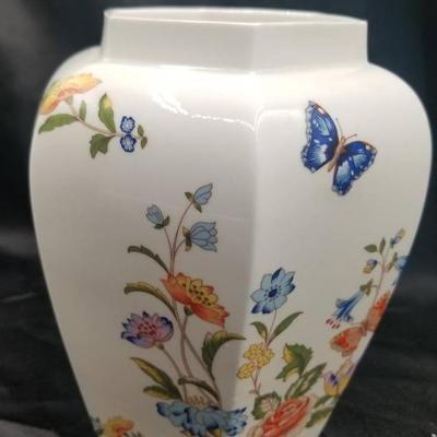 (MDR3063) Vintage Royal Ansley Cottage Garden Vase