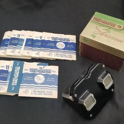 (MDR00043) Vintage Sawyers View Master And Various Slides INCLUDES PRE-HELENE SMOKEY MOUNTAINS 