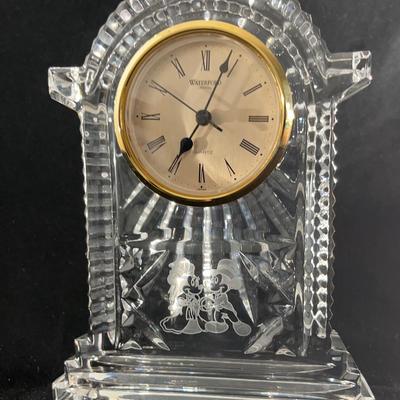(S175) Waterford Crystal Lismore Carriage Clock