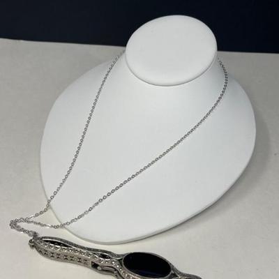 Sterling Silver Opera Glasses - Eastern Germany 835 Mark