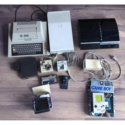Old School Gaming - Atari 400, Playstation 3, Gameboy & MORE