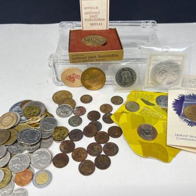 Variety of Foreign & Chief Heads and Tokens or Commemoratives
