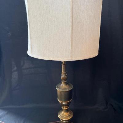 Sleek & Timeless Mid Century Brass Lamp