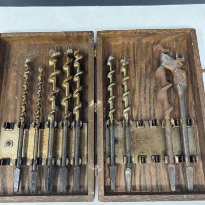 Vintage Brass Drill Bits