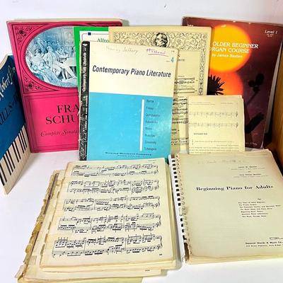 Piano Sheet Music Assortment and More 