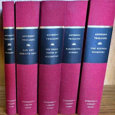 "Everyman's Library" Anthony Trollope
