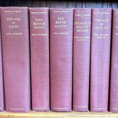 “The Story of Civilization" by Will and Ariel Durant