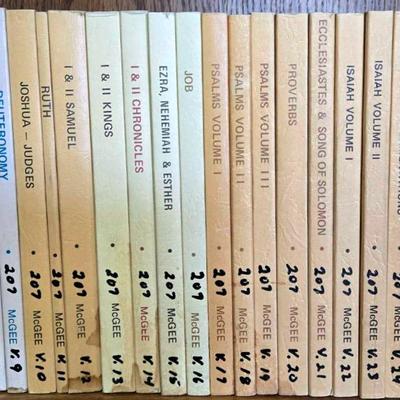 "J. Vernon McGee" Old Testament Books