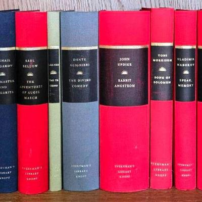 "Everyman's Library" Classic Literature Collection 