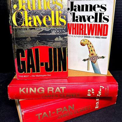 “Tai-Pan" and  "Whirlwind," and More by “James Clavell”