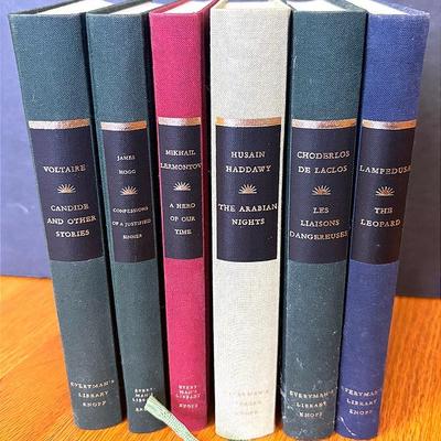 Collection of Books from The "Everyman's Library" Series