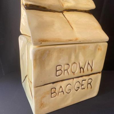 Brown Bagger Vintage Cookie Jar 
