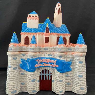 Disneyland’s 40th Anniversary Sleeping Beauty’s Castle Cookie Jar 
