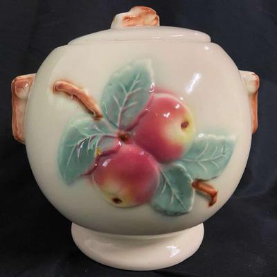 Roseville Pottery RRP Co Apple On Branch Cookie Jar 