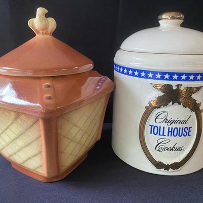 Nestle Toll House And McCoy Brown Lantern Cookie Jars