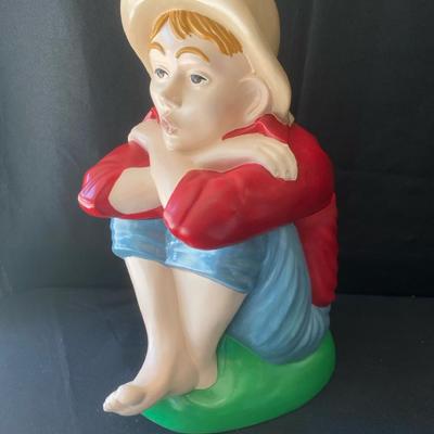 Arnel’s Farm Boy Huck Finn Cookie Jar 