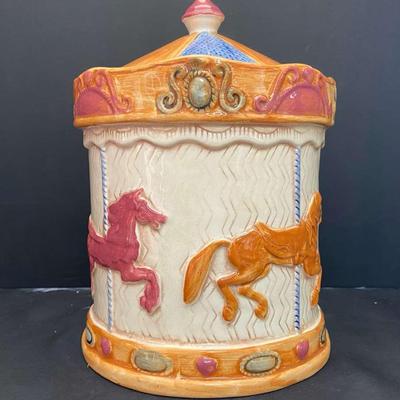 Carasole Cookie Jar By Treasure Craft