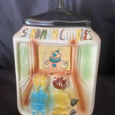 Sandman American Bisque Holographic Cookie Jar