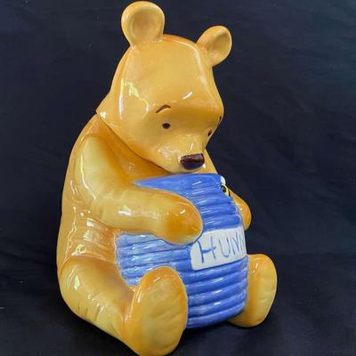 Classic Pooh Bear Cookie Jar By Treasure Craft