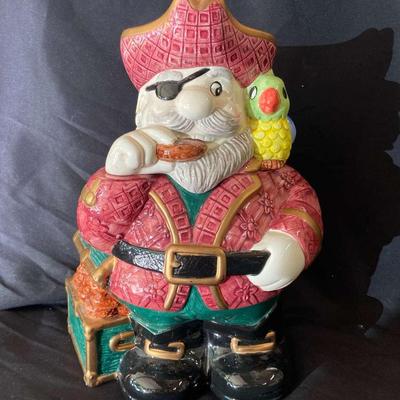 1990 Fitz & Floyd Omnibus Pirate Santa 