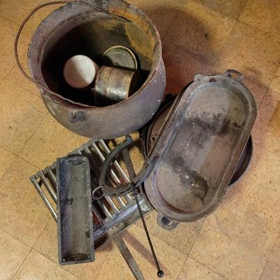 Fireplace Cauldron And More