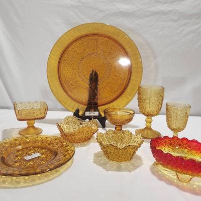 Amber And Amberina Glass