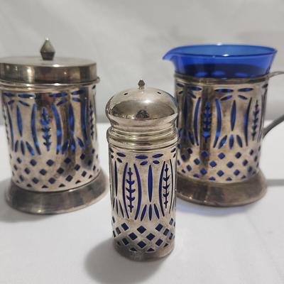 Avon Sugar, Creamer & Shaker 