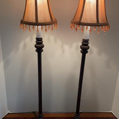 Pair of Fancy Thin Lamps