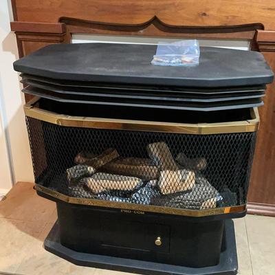 Pro-Com Propane Fireplace
