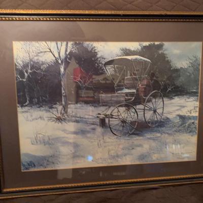 Black-Framed “Silver Anniversary” Roesch Print