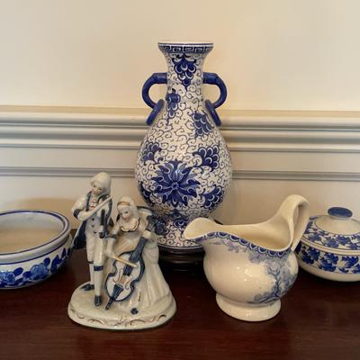 Blue & White Beauties