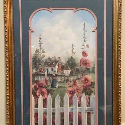 Signed & Numbered Glynda Turley Country Scene Print