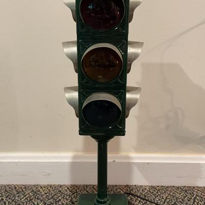 Vintage Bar Stop Light Lamp