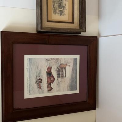 Framed Country Themed Prints