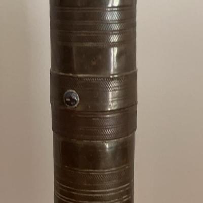Middle Eastern Engraved Brass Coffee Grinder
