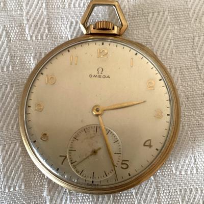 Vintage Gold Filled Pocket Watch W/Display