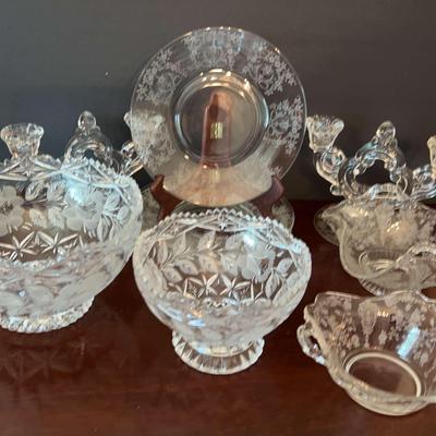 Crystal And Vintage Glass Beauties