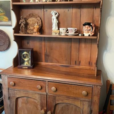 Antique Wood Hutch