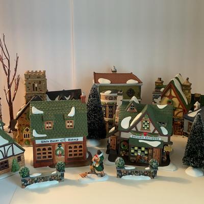 Department 56 Dicken's Collection Christmas Village Sets