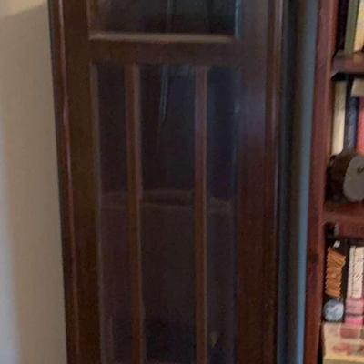 Empty Antique Grandfather Clock Case