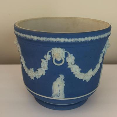 Dark Blue Antique Wedgewood Bowl