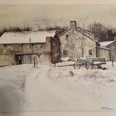 “Deep Winter” Frank Hamilton Canvas Print
