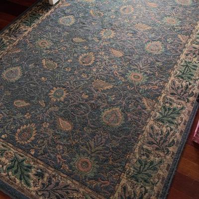 Blue Turkomen Egyptian Floor Rug