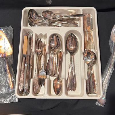 Silver Plated Silverware Set
