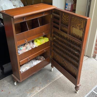 Vintage Sew Handlee Sewing Console
