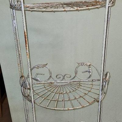 Folding Metal Plant Stand