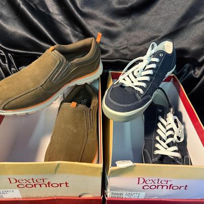 Two pairs Dexter Comfort Shoes.