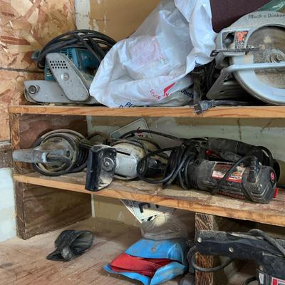 Lot Of Vintage Power Tools 